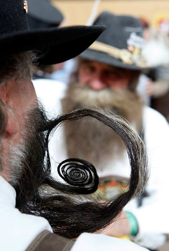 European Beard and Moustache Championships Amusing